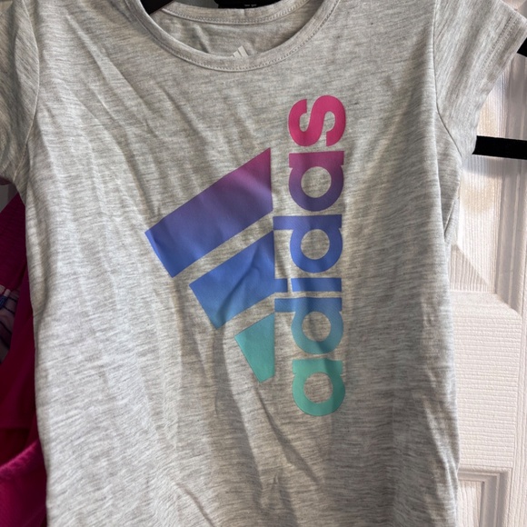 NWT ADIDAS kid short t-shirt set - Picture 2 of 4